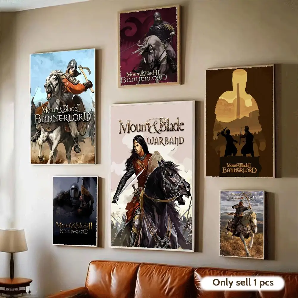 M-Mount & Blade W-Warband Game Poster Waterproof Wall Art Sticker for Home Bar Decoration, Self-Adhesive Room Wall Decor Mural
M-Mount & Blade W-Warband Game Poster Waterproof Wall Art Sticker for Home Bar Decoration, Self-Adhesive Room Wall Decor Mural
