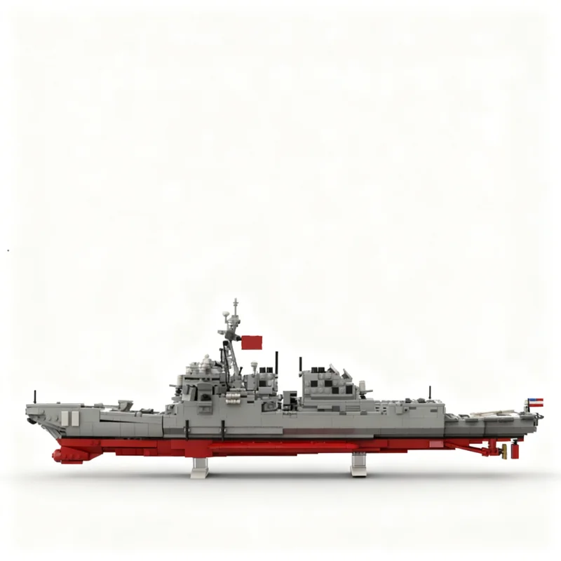 1084pcs MOC DDG 79 Arleigh Burke Flight IIA Creator Model Building Blocks Construction Toy Christmas Gifts DIY Creative Idea
1084pcs MOC DDG 79 Arleigh Burke Flight IIA Creator Model Building Blocks Construction Toy Christmas Gifts DIY Creative Idea