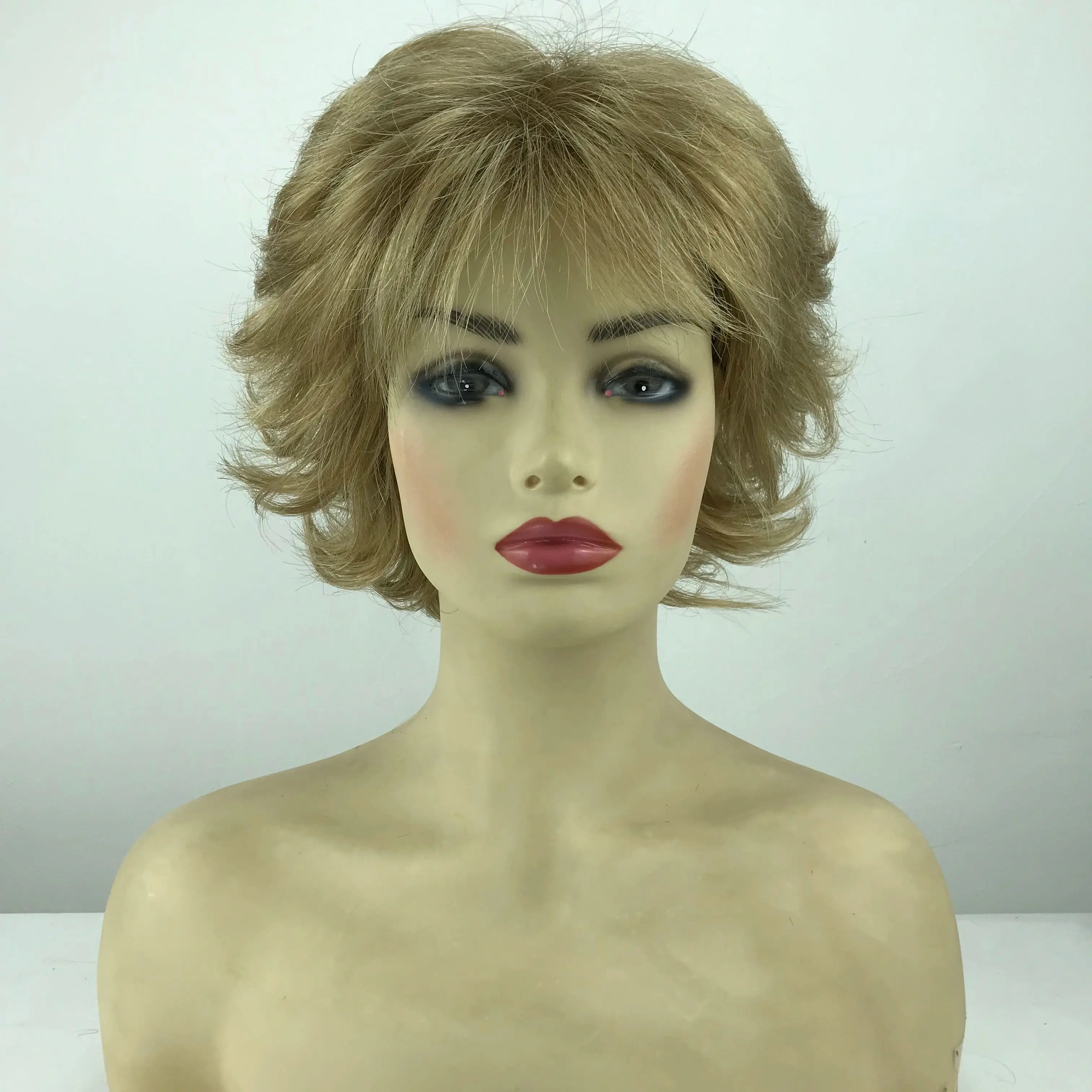 Fashiomag Short Layered Medium Brown Mix Synthetic Hair Wigs Women Soft Natural Daily Use
Fashiomag Short Layered Medium Brown Mix Synthetic Hair Wigs Women Soft Natural Daily Use