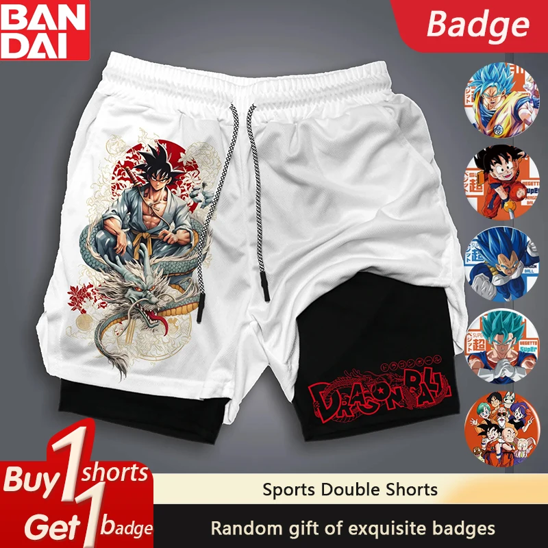 The Latest Dragon Ball Peripheral Summer Double-layer Shorts Hot-blooded Animation Printing Fashion Trend Men's Sports Shorts
The Latest Dragon Ball Peripheral Summer Double-layer Shorts Hot-blooded Animation Printing Fashion Trend Men's Sports Shorts