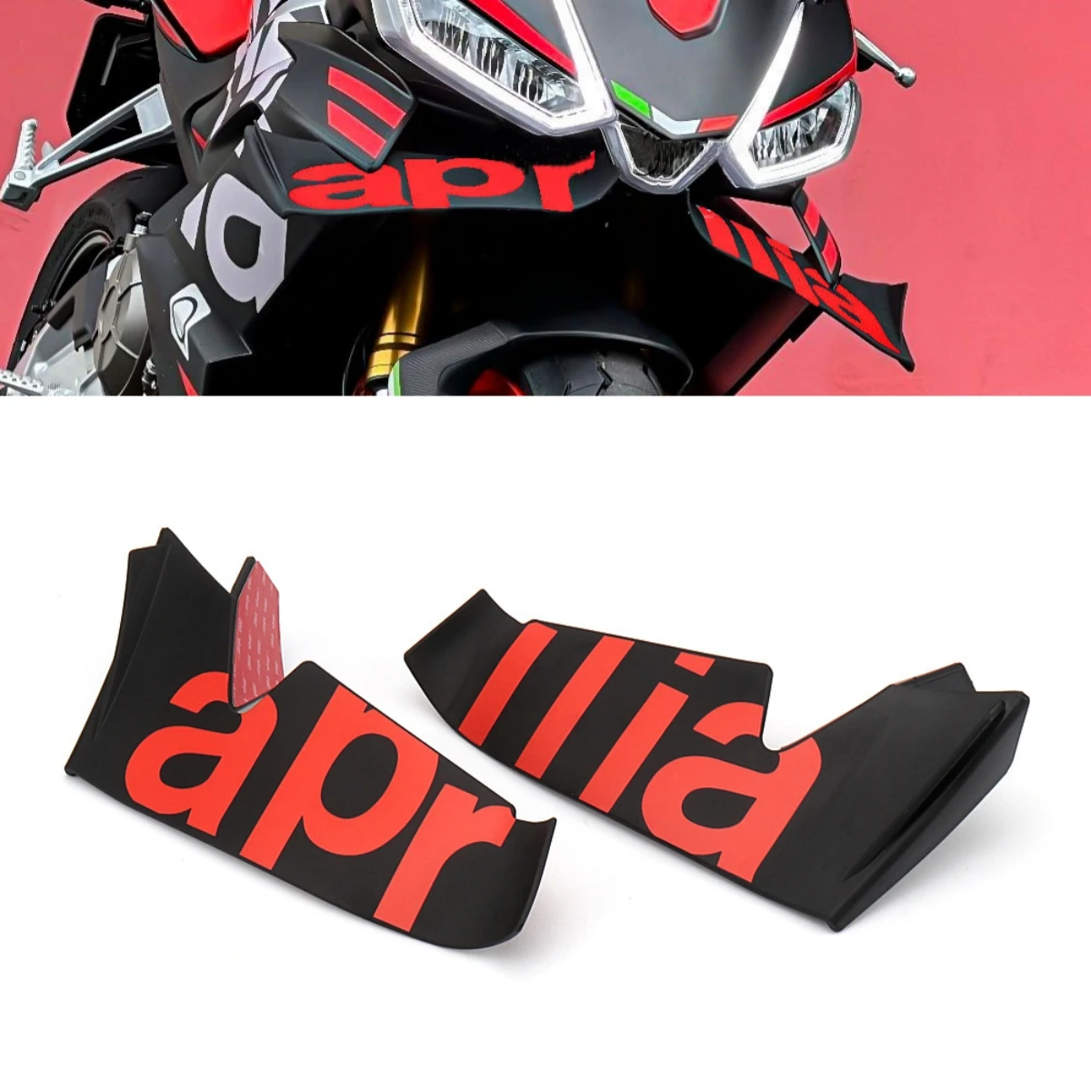New Motorcycle 5 Colors Winglet Aerodynamic Wing Kit Spoiler Accessories For Aprilia RS660
New Motorcycle 5 Colors Winglet Aerodynamic Wing Kit Spoiler Accessories For Aprilia RS660