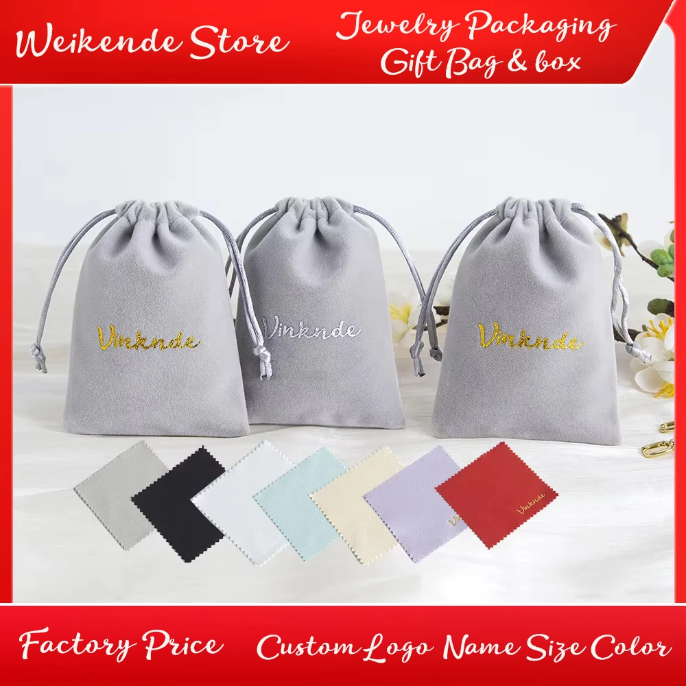 Custom Logo Bulk Velvet Drawstring Jewelry Bags Small Gift Bag for Wedding Christmas Party Favors With Polishing Cleaning Cloth
Custom Logo Bulk Velvet Drawstring Jewelry Bags Small Gift Bag for Wedding Christmas Party Favors With Polishing Cleaning Cloth