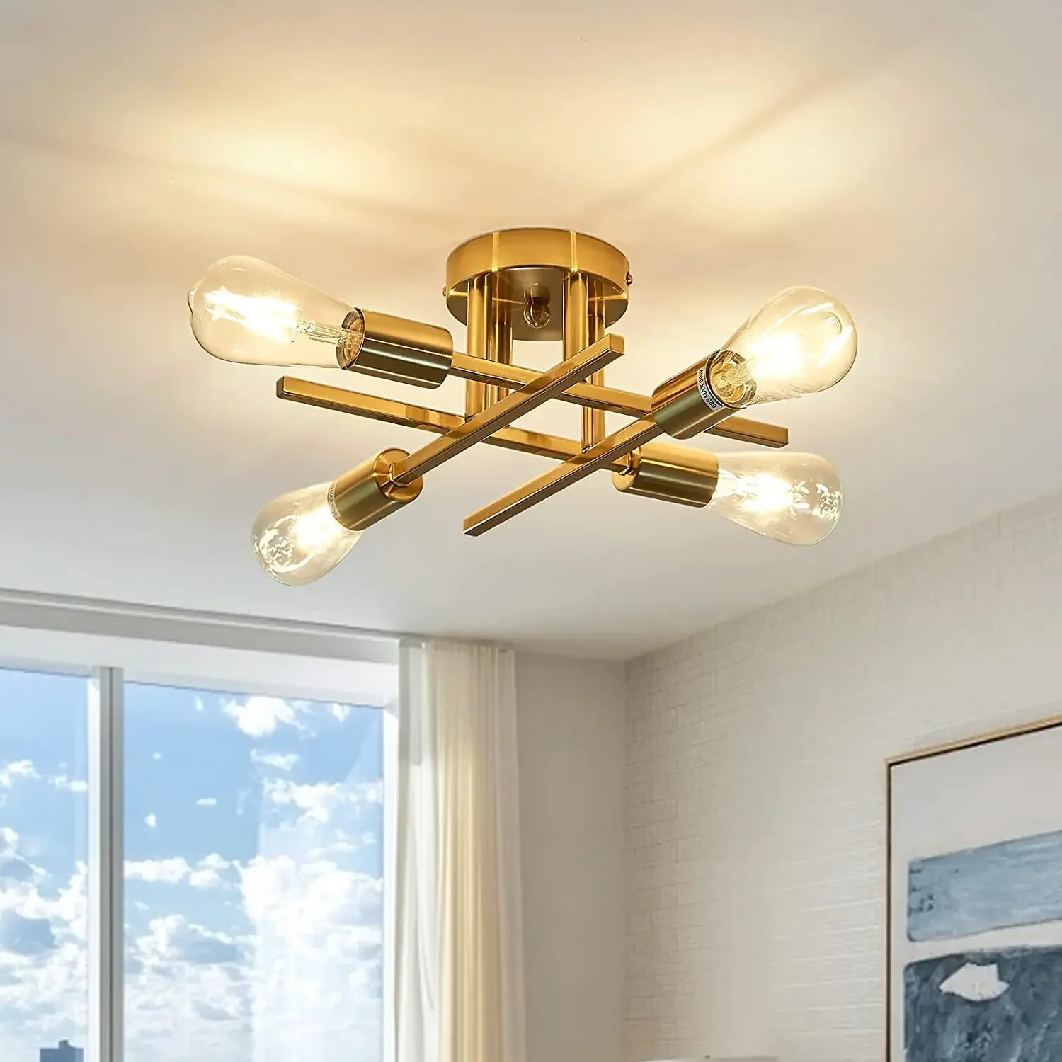 Modern LED Ceiling Lights Industrial Iron Black/Golden Nordic Minimalist Home Decoration Living Room Dining Room Ceiling Lamps
Modern LED Ceiling Lights Industrial Iron Black/Golden Nordic Minimalist Home Decoration Living Room Dining Room Ceiling Lamps