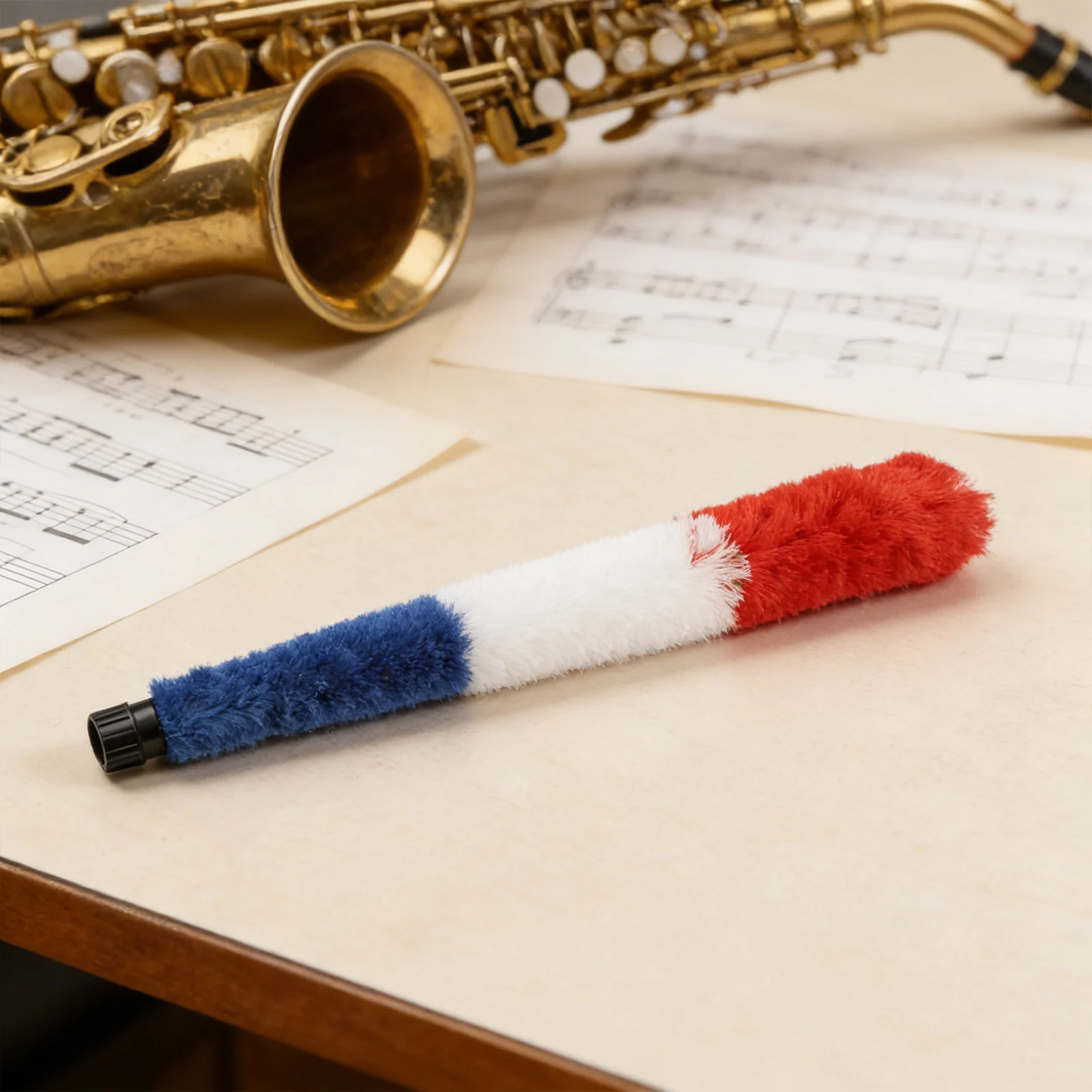 Absorbent Swab Alto Sax Brush Extends Instrument Life Soft Fiber Bristles Rubber Tip Soft Bristles Cleaning Brush Saxophone
Absorbent Swab Alto Sax Brush Extends Instrument Life Soft Fiber Bristles Rubber Tip Soft Bristles Cleaning Brush Saxophone