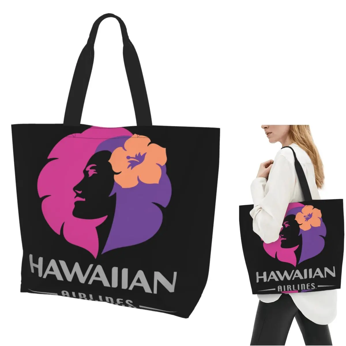 Hawaiian Airlines Herc Travel End Of Southern Summer Sale Shopping Tote Bag Canvas Shoulder Bags Shopper Grocery Handbag Women
Hawaiian Airlines Herc Travel End Of Southern Summer Sale Shopping Tote Bag Canvas Shoulder Bags Shopper Grocery Handbag Women