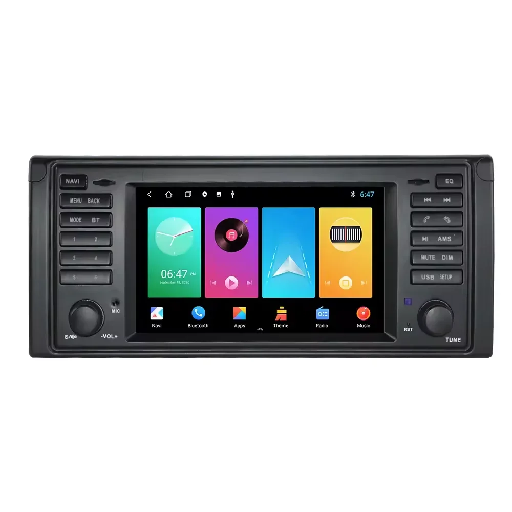 Android12 FOR E39 M5 5 Series 1997-2003 Car Multimedia Radio Player CarPlay AUTO SWC GPS Navigation Stereo Radio Bluetooth
Android12 FOR E39 M5 5 Series 1997-2003 Car Multimedia Radio Player CarPlay AUTO SWC GPS Navigation Stereo Radio Bluetooth
