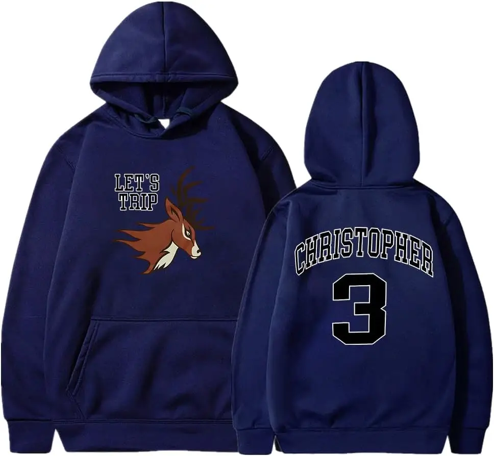 Sturniolo Triplets Let's Trip Hoodie Chris 3 Logo Long Sleeve Streetwear Women Men Hooded Sweatshirts
Sturniolo Triplets Let's Trip Hoodie Chris 3 Logo Long Sleeve Streetwear Women Men Hooded Sweatshirts