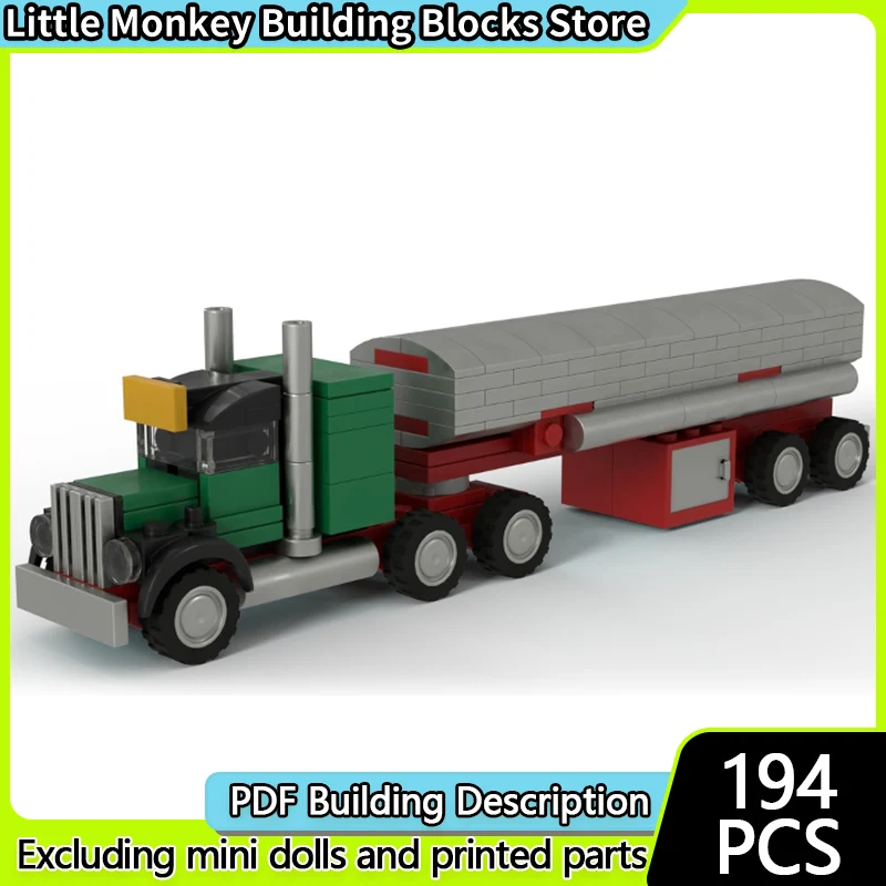 Конструктор City Car Model MOC: Классический транспорт, модульный полуприцеп, развивающая игрушка для детей, подарок на праздник, набор для сборки
Конструктор City Car Model MOC: Классический транспорт, модульный полуприцеп, развивающая игрушка для детей, подарок на праздник, набор для сборки