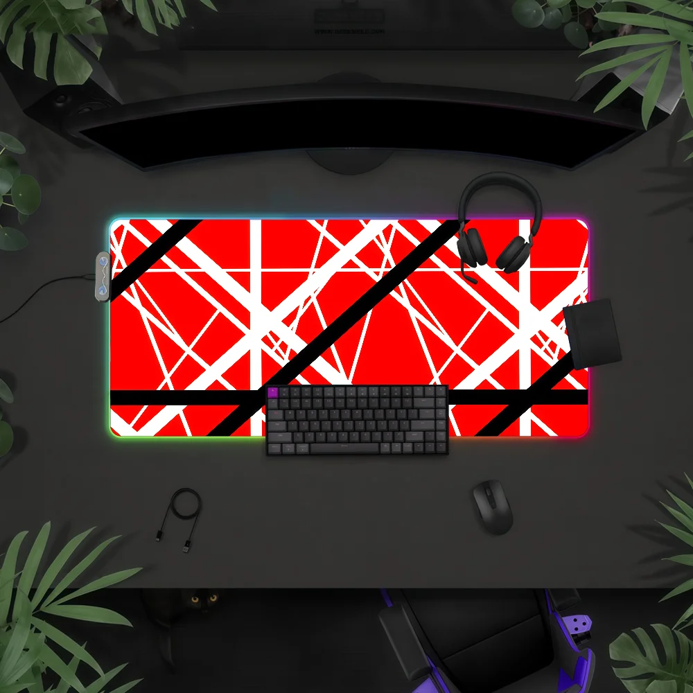 Band V-Van Halen Mouse Pad Waterproof RGB LED Light Colorful Game Keyboard Non-slip Cover Desk-mat Surface
Band V-Van Halen Mouse Pad Waterproof RGB LED Light Colorful Game Keyboard Non-slip Cover Desk-mat Surface