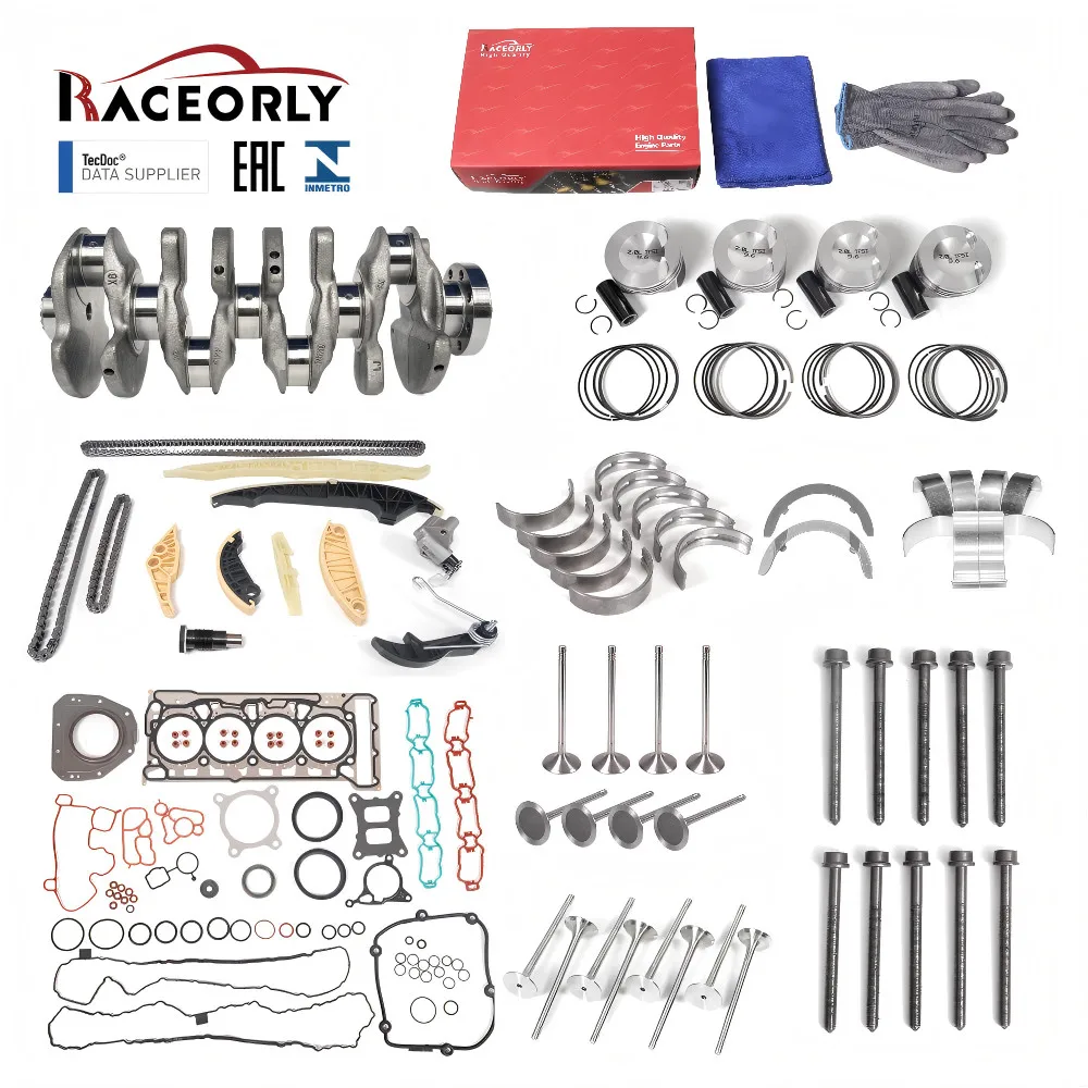 RACEORLY 2.0L Gen3 Forged Crank Engine Rebuild Kit For VW Audi B9 Q5 A4 CNC CHH
RACEORLY 2.0L Gen3 Forged Crank Engine Rebuild Kit For VW Audi B9 Q5 A4 CNC CHH