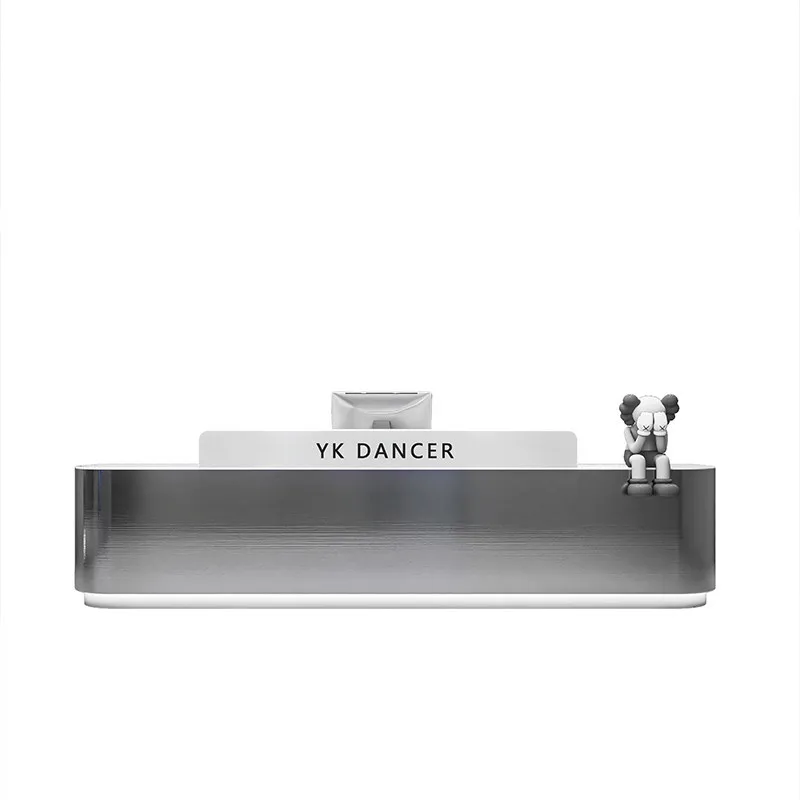 Arc stainless steel front desk Barber shop Clothing buyer shop checkout page Premium bar
Arc stainless steel front desk Barber shop Clothing buyer shop checkout page Premium bar