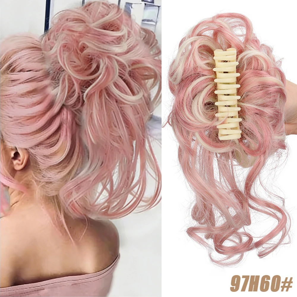 Synthetic Ponytail Claw Clip Ponytail with Long and Short Curly Hair, Women's Hair Clip with Ponytail Extension Holder
Synthetic Ponytail Claw Clip Ponytail with Long and Short Curly Hair, Women's Hair Clip with Ponytail Extension Holder