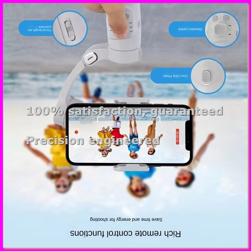 M1 Gimbal Handheld Stabilizer Selfie Stick Holder Shake Video Record 3- Stabilizer for Cellphone Smartphone-ELEC
M1 Gimbal Handheld Stabilizer Selfie Stick Holder Shake Video Record 3- Stabilizer for Cellphone Smartphone-ELEC