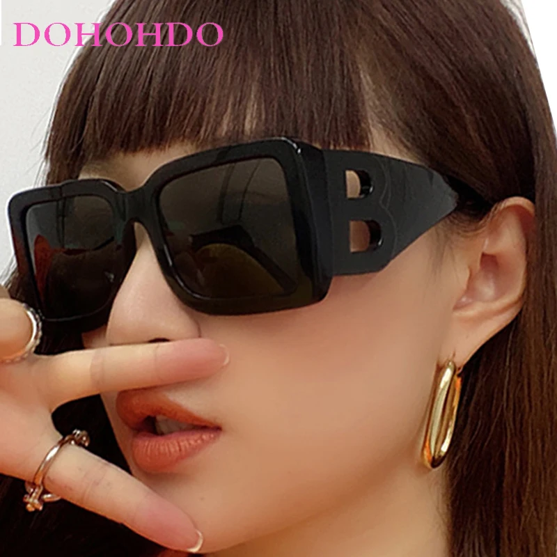 2025 Hollow Letters B Sunglasses For Women Men Oversized Square Fashion Eyewear Female Travel Fishing Driving Shades Male UV400
2025 Hollow Letters B Sunglasses For Women Men Oversized Square Fashion Eyewear Female Travel Fishing Driving Shades Male UV400