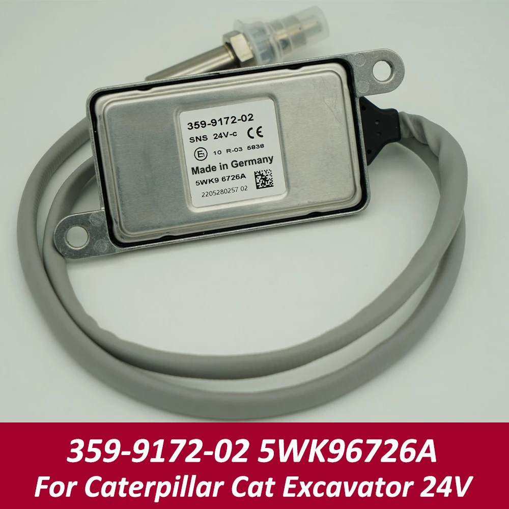 5WK96726A Nitrogen Oxide Sensor NOX Sensor 359-9172-02 359917202 359-9172 For CAT Caterpillar Excavator 6 pins
5WK96726A Nitrogen Oxide Sensor NOX Sensor 359-9172-02 359917202 359-9172 For CAT Caterpillar Excavator 6 pins