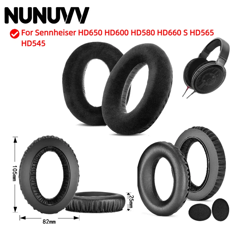 Replacement Earpads For Sennheiser HD650 HD600 HD580 HD660 S HD565 HD545 Ear Cushion Headphone Ear Pad
Replacement Earpads For Sennheiser HD650 HD600 HD580 HD660 S HD565 HD545 Ear Cushion Headphone Ear Pad