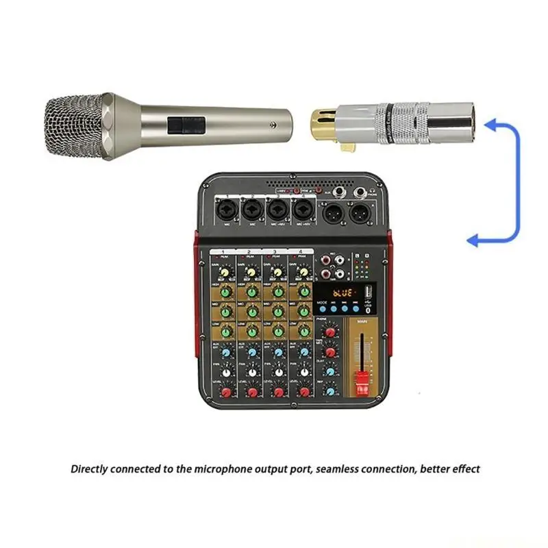 E56B Sleeks and Amplifiers Microphones Preamp for Recording Studio Live Video Partys Performances
E56B Sleeks and Amplifiers Microphones Preamp for Recording Studio Live Video Partys Performances