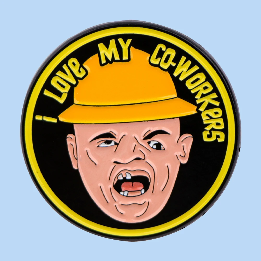 I LOVE MY CO-WORKERS Enamel Lapel Pin Badge Pins Hats Clothes backpacks Decoration Jewelry Accessories Gift
I LOVE MY CO-WORKERS Enamel Lapel Pin Badge Pins Hats Clothes backpacks Decoration Jewelry Accessories Gift
