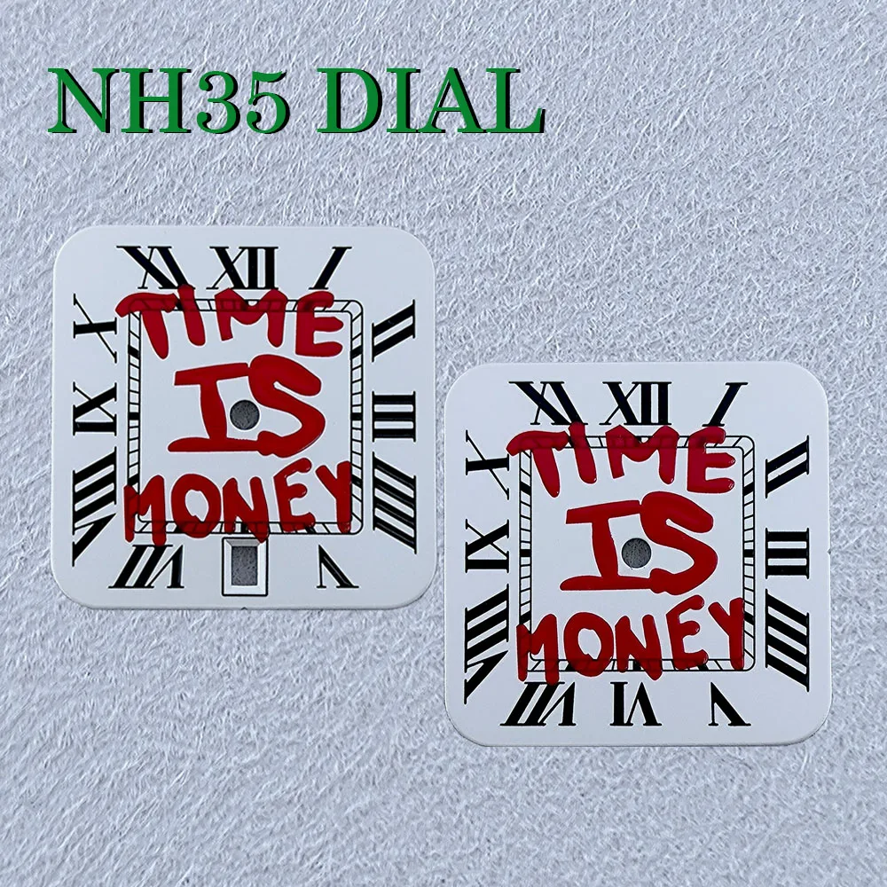 Часы NH35 с квадратным циферблатом, время денег, циферблат 27 мм, циферблат с римскими цифрами, подходит для NH35/NH35, дата на 6 часов, аксессуары для часов с механизмом
Часы NH35 с квадратным циферблатом, время денег, циферблат 27 мм, циферблат с римскими цифрами, подходит для NH35/NH35, дата на 6 часов, аксессуары для часов с механизмом