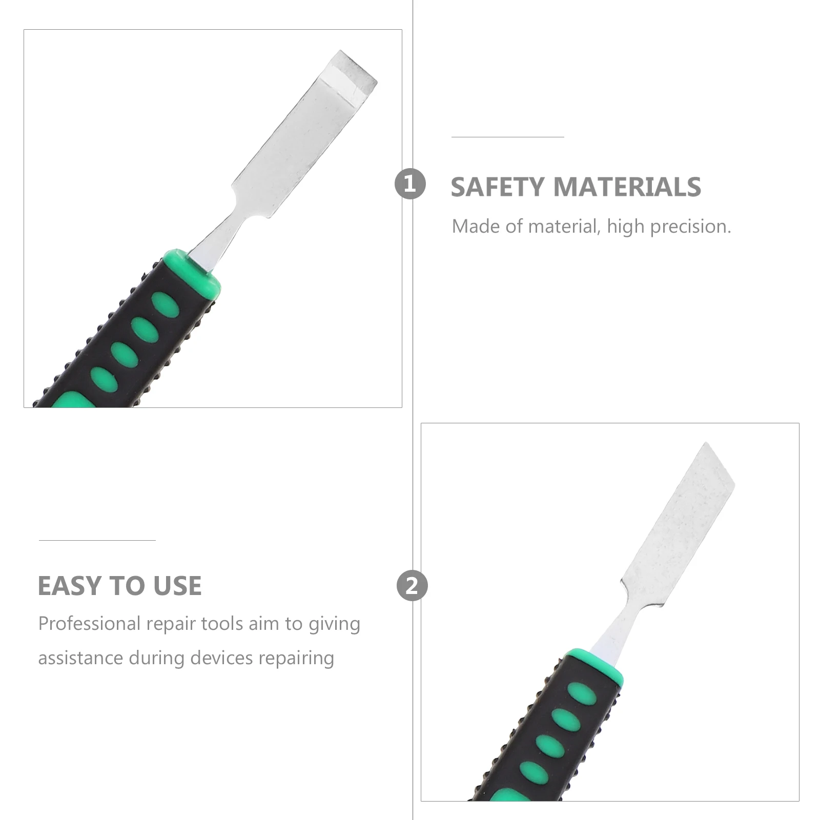 Crowbar Anti-Slip Handle Steel Prying Bar Double Side Mobile Phone Opening Tool Repair Kit For Phones Tablets Hand Tool
Crowbar Anti-Slip Handle Steel Prying Bar Double Side Mobile Phone Opening Tool Repair Kit For Phones Tablets Hand Tool