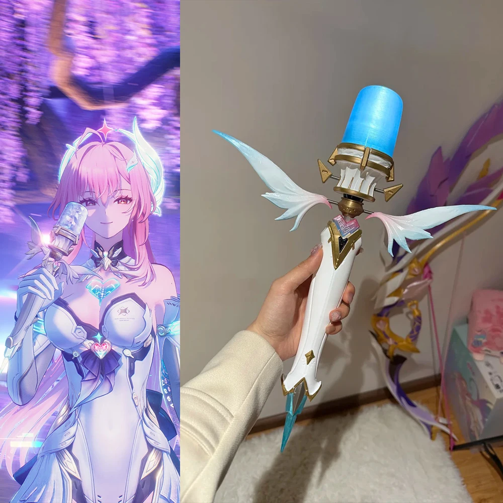 Game Wuthering Waves Aemeath Cosplay Microphone Props Roleplay Accessories Handmade Virtual Singer косплей Wuwa
Game Wuthering Waves Aemeath Cosplay Microphone Props Roleplay Accessories Handmade Virtual Singer косплей Wuwa
