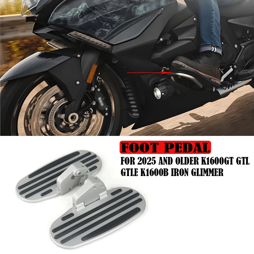 Motorcycle NEW modification accessories pedal kit For BMW 2011-2024 2025 and older K1600GT GTL GTLE K1600B iron glitter
Motorcycle NEW modification accessories pedal kit For BMW 2011-2024 2025 and older K1600GT GTL GTLE K1600B iron glitter 