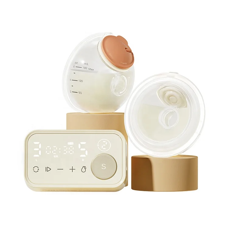 Electric Double Breast Pumps Wearable Breast Pump Set Lightweight Digital Breastpump for Bigger Breasts
Electric Double Breast Pumps Wearable Breast Pump Set Lightweight Digital Breastpump for Bigger Breasts