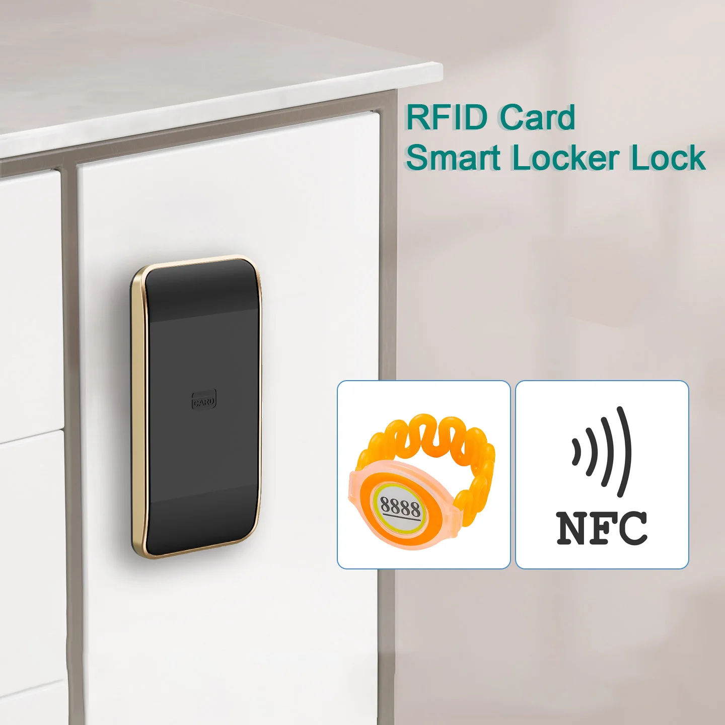 New Arrival Gym Locker Lock Electric Keyless 13.56mhz M1 RFID Card Cabinet Lock NFC Smart Lock for Swimming Pool
New Arrival Gym Locker Lock Electric Keyless 13.56mhz M1 RFID Card Cabinet Lock NFC Smart Lock for Swimming Pool