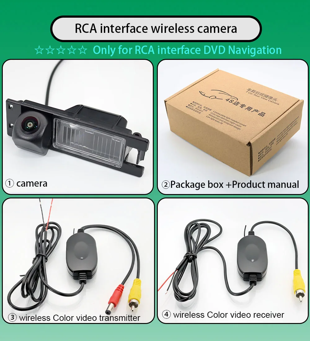 2.4 Ghz Wireless Rear View Fisheye Camera For Opel Astra H Corsa D Vectra C Zafira B For Chevrolet Malibu /Fiat /Buick
2.4 Ghz Wireless Rear View Fisheye Camera For Opel Astra H Corsa D Vectra C Zafira B For Chevrolet Malibu /Fiat /Buick