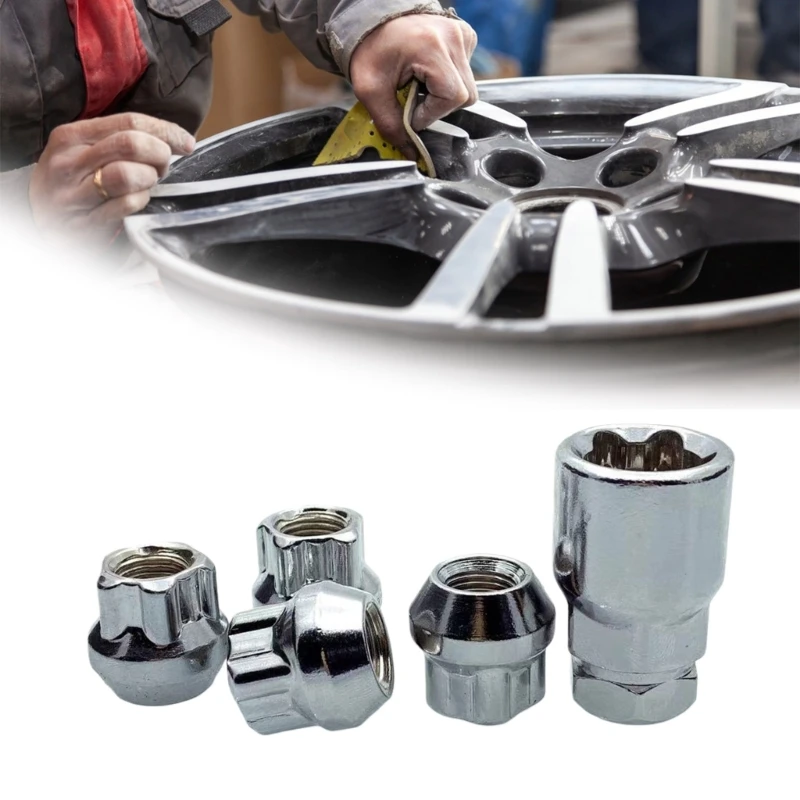 U2JC 5Pcs Heavy Duty Vehicle Wheel Lock Anti Theft Lug Bolts Weather Resistant Wheel Locking Lug Open End
U2JC 5Pcs Heavy Duty Vehicle Wheel Lock Anti Theft Lug Bolts Weather Resistant Wheel Locking Lug Open End
