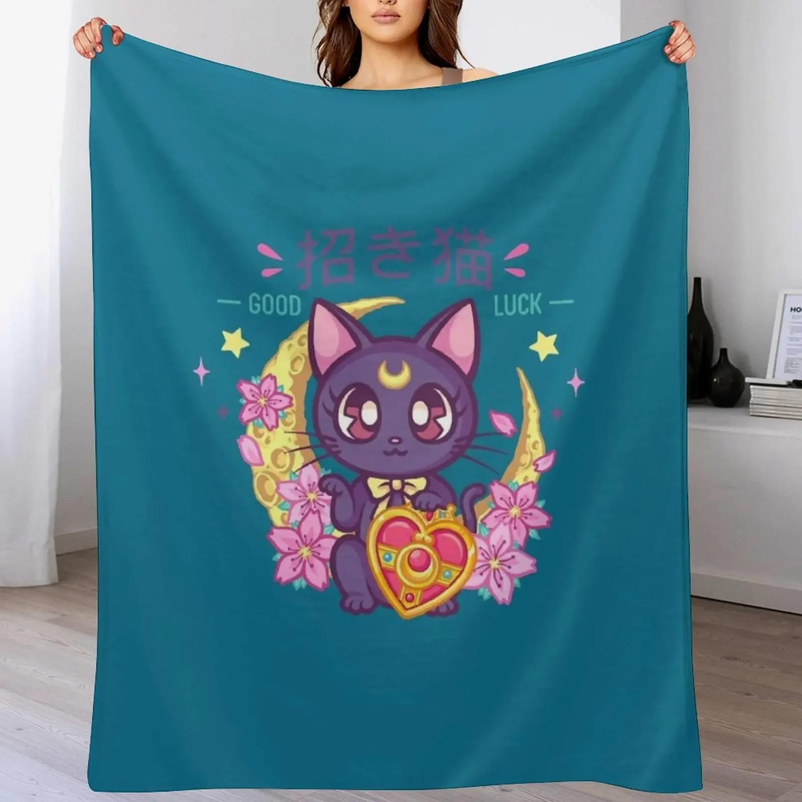 Lucky Cat Luna Throw Blanket Multi Use Warm Blanket for Living Room Bedroom
Lucky Cat Luna Throw Blanket Multi Use Warm Blanket for Living Room Bedroom