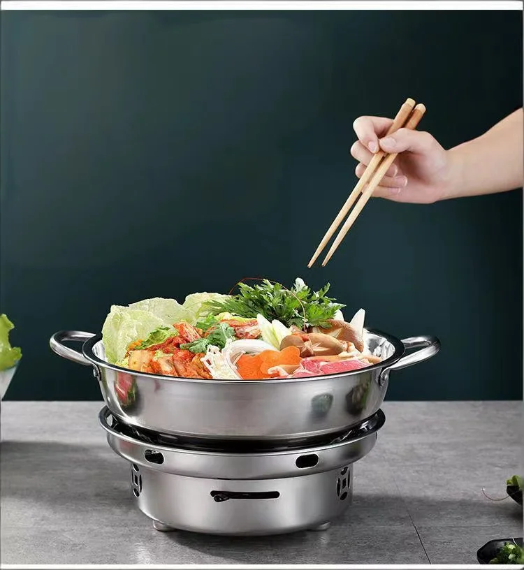 Portable stainless steel alcohol stove with temperature control, portable camping stove, picnic cooking, durable structure for h
Portable stainless steel alcohol stove with temperature control, portable camping stove, picnic cooking, durable structure for h