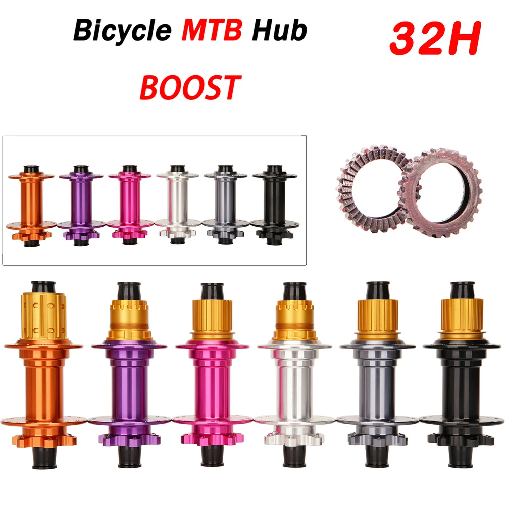 Purple Orange Silver MTB Bicycle Hub Star Ratchet 36T Boost 32 Holes Disc Brake J-Bend Hub Bike Freehubbody HG XD MS 12x148
Purple Orange Silver MTB Bicycle Hub Star Ratchet 36T Boost 32 Holes Disc Brake J-Bend Hub Bike Freehubbody HG XD MS 12x148