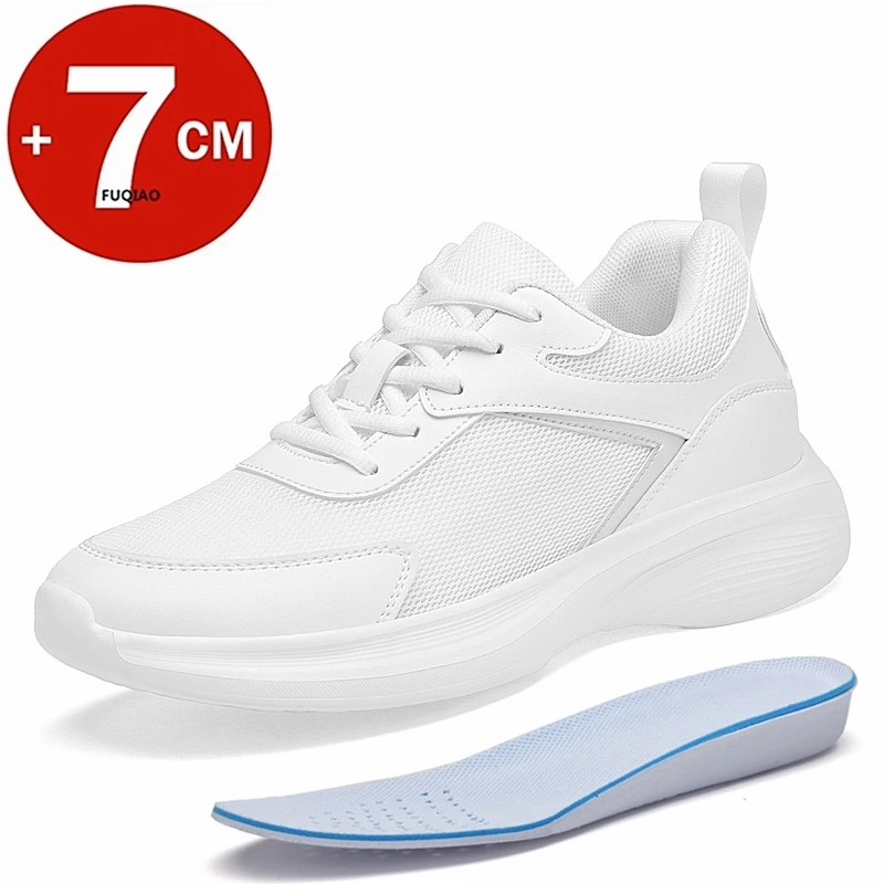 Летние дышащие кроссовки-сникеры унисекс с сетчатым верхом, увеличивающие рост на 7 см, легкие, удобные, повседневные, спортивные
Летние дышащие кроссовки-сникеры унисекс с сетчатым верхом, увеличивающие рост на 7 см, легкие, удобные, повседневные, спортивные