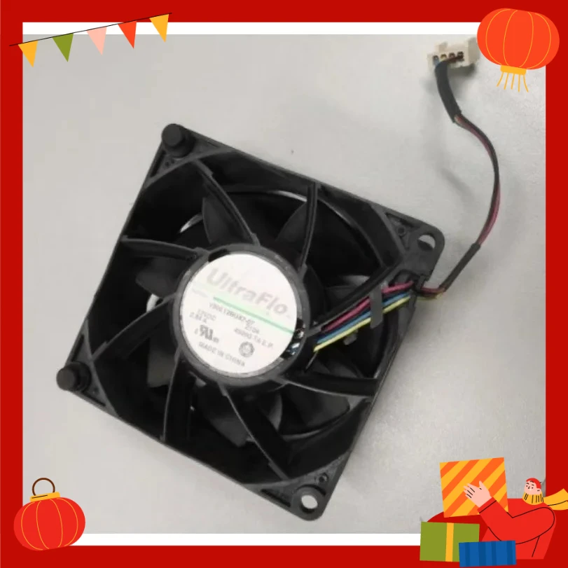 For Nidec V80E12BUA7-0712V 2.84A 80x80x38mm 4Pin PWM High Speed Server Cooling Fan
For Nidec V80E12BUA7-0712V 2.84A 80x80x38mm 4Pin PWM High Speed Server Cooling Fan