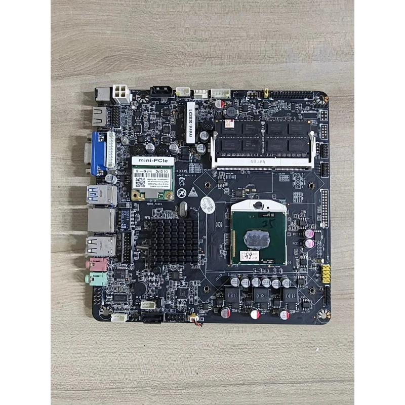 Used Mini ITX Motherboard 17x17cm HM65 Chipset With i5-2320M CPU 8GB RAM VGA HDMI mSATA Interface DC 12V Power Supply
Used Mini ITX Motherboard 17x17cm HM65 Chipset With i5-2320M CPU 8GB RAM VGA HDMI mSATA Interface DC 12V Power Supply