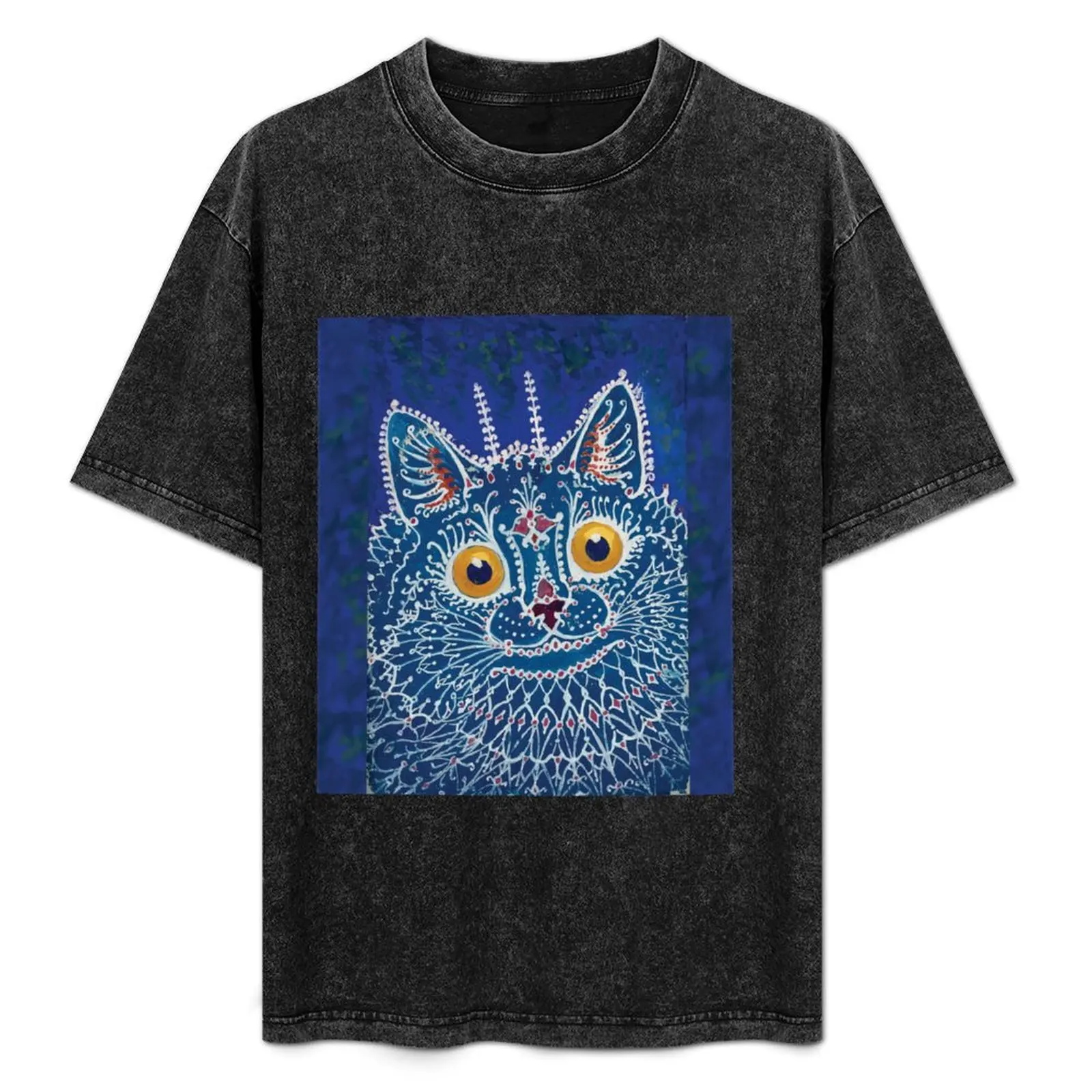 Louis Wain Cat in “gothic” style T-Shirt Casual Basic Street Style T-Shirt
Louis Wain Cat in “gothic” style T-Shirt Casual Basic Street Style T-Shirt