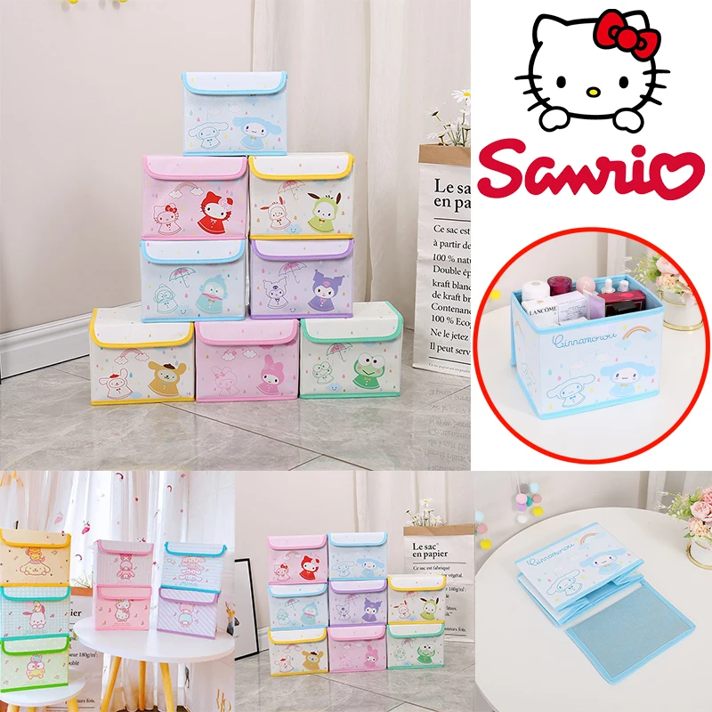 1L Sanrio Hello Kitty Desktop Storage Box Anime Stationery Snack Folding Storage Basket Girl Heart Portable Dormitory Home Gifts
1L Sanrio Hello Kitty Desktop Storage Box Anime Stationery Snack Folding Storage Basket Girl Heart Portable Dormitory Home Gifts