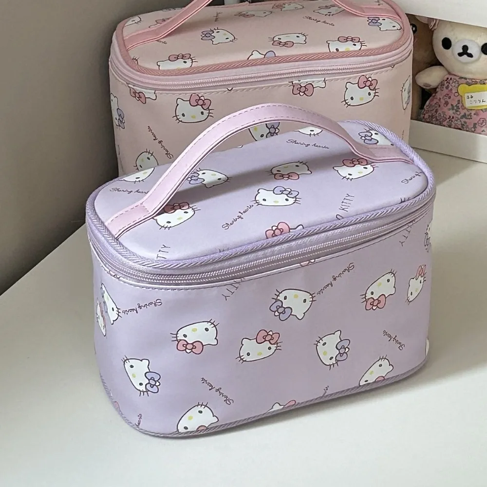 Hello Kitty Anime Kawaii Sanrio Ins Fashion Print Large Capacity Makeup Bag Cute Kt Cat Portable Tote Storage Bag Gifts Toys
Hello Kitty Anime Kawaii Sanrio Ins Fashion Print Large Capacity Makeup Bag Cute Kt Cat Portable Tote Storage Bag Gifts Toys