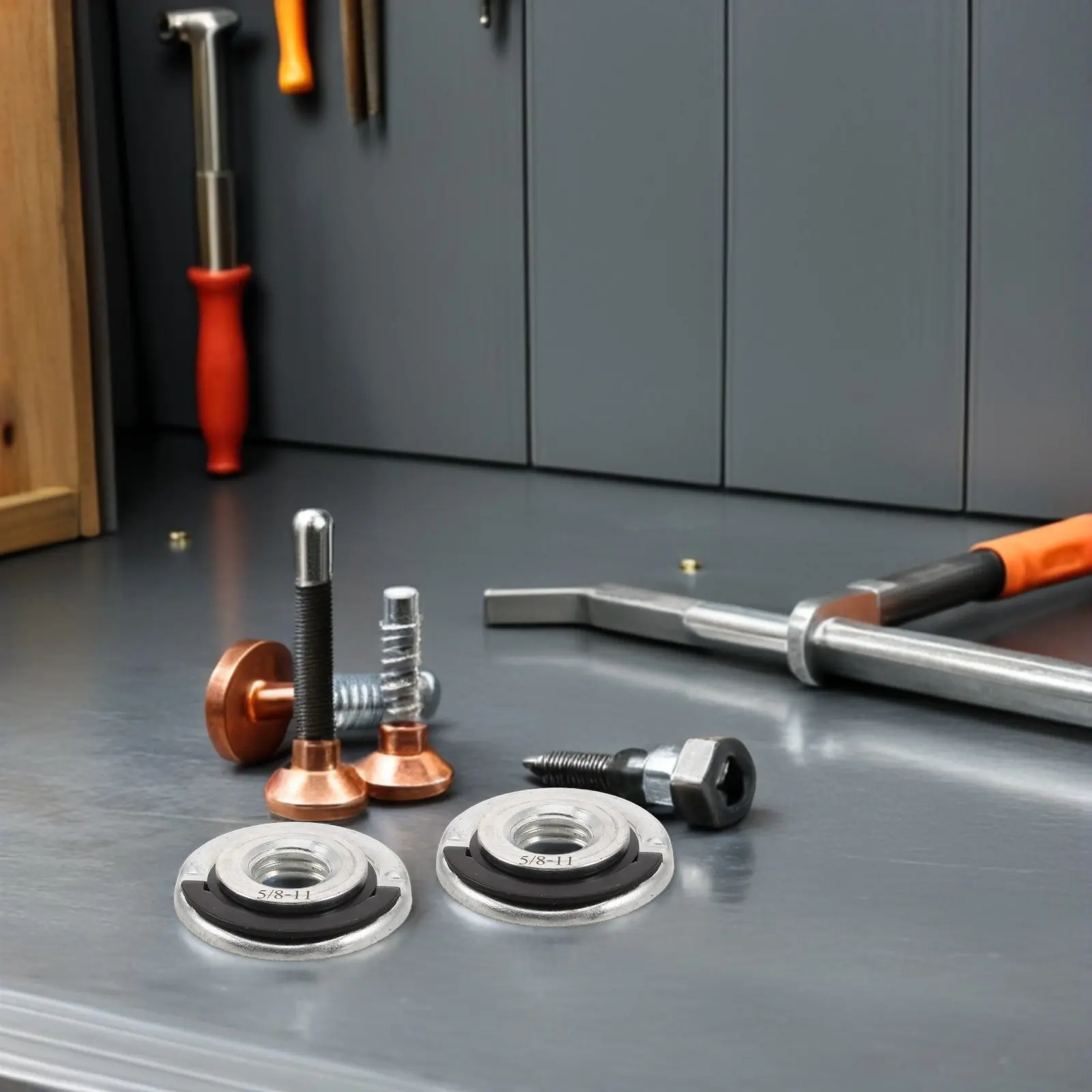 2pcs Angle Grinder Flange Nuts 4.50X4.50X0.80Cm Silver Quick Release Replacement Locking Nut For Cutting Discs Grinder
2pcs Angle Grinder Flange Nuts 4.50X4.50X0.80Cm Silver Quick Release Replacement Locking Nut For Cutting Discs Grinder