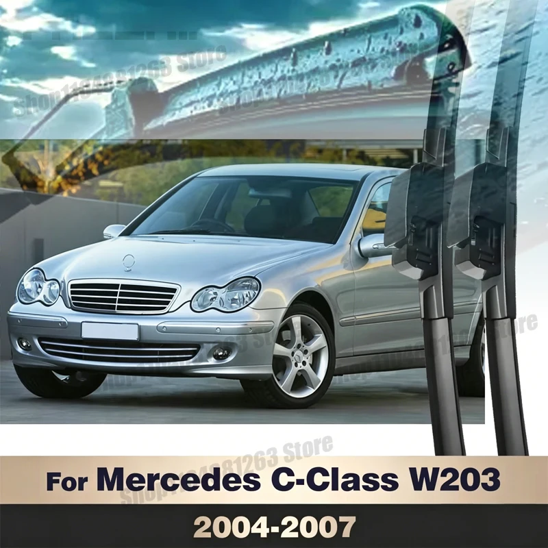 Front Wiper Blades For Mercedes-Benz C W203 2004-2007 2005 2006 Wiper Windshield Windscreen Window Brush 22"+22" 2pcs
Front Wiper Blades For Mercedes-Benz C W203 2004-2007 2005 2006 Wiper Windshield Windscreen Window Brush 22"+22" 2pcs