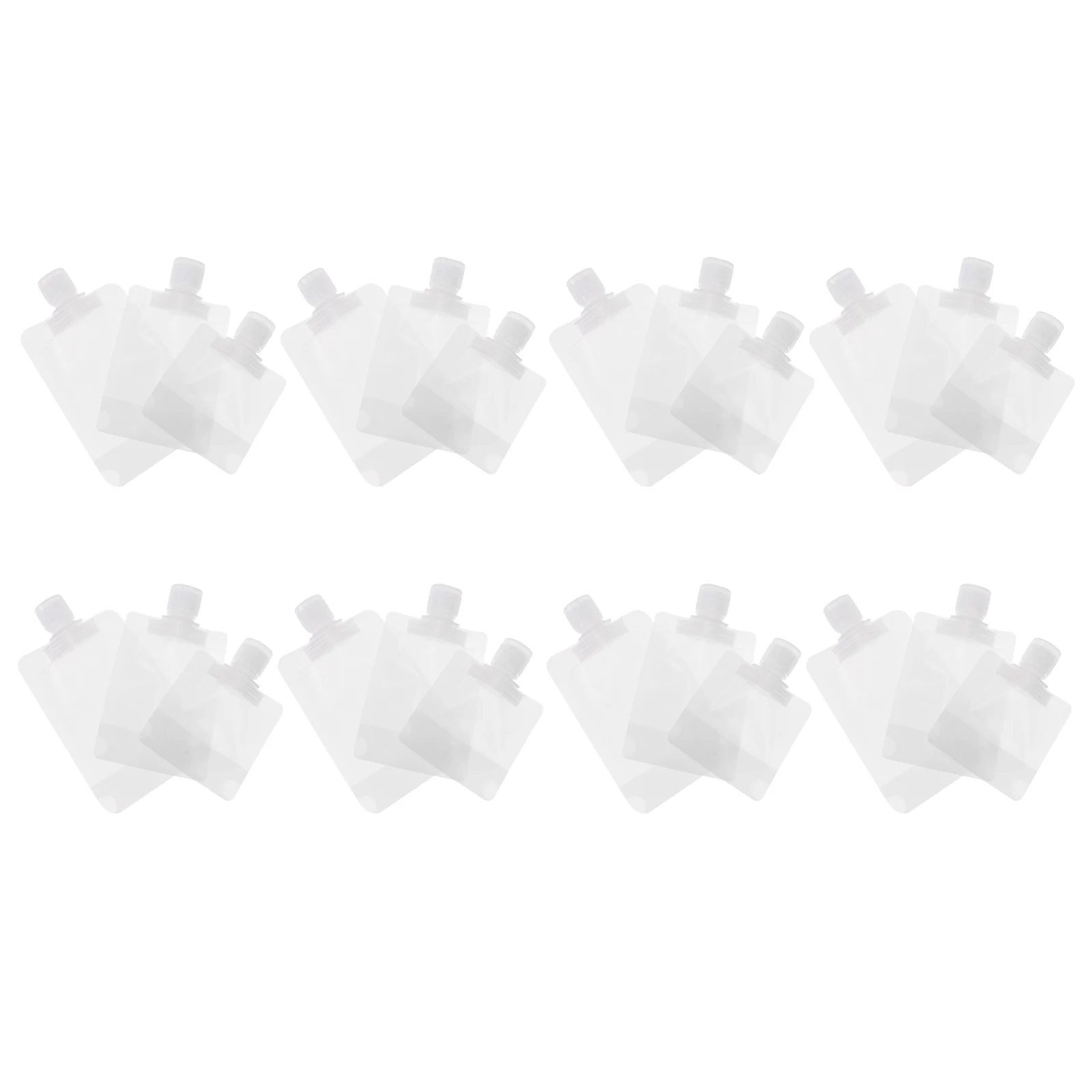 24pcs Lotion Storage Bags Travel Portable Containers Shampoo Refill Pouches Cream Liquid Holder Plastic Airtight Design
24pcs Lotion Storage Bags Travel Portable Containers Shampoo Refill Pouches Cream Liquid Holder Plastic Airtight Design