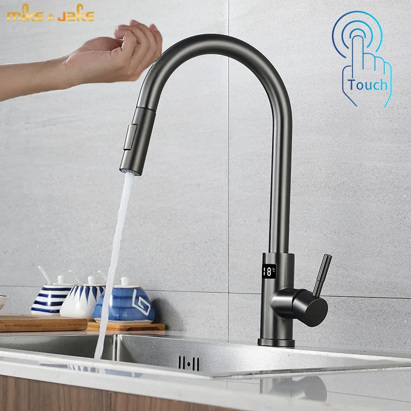 Gunmetal touch sensor kitchen faucet pull-down kitchen mixing faucet brass black brass kitchen touch sensor sink tap
Gunmetal touch sensor kitchen faucet pull-down kitchen mixing faucet brass black brass kitchen touch sensor sink tap