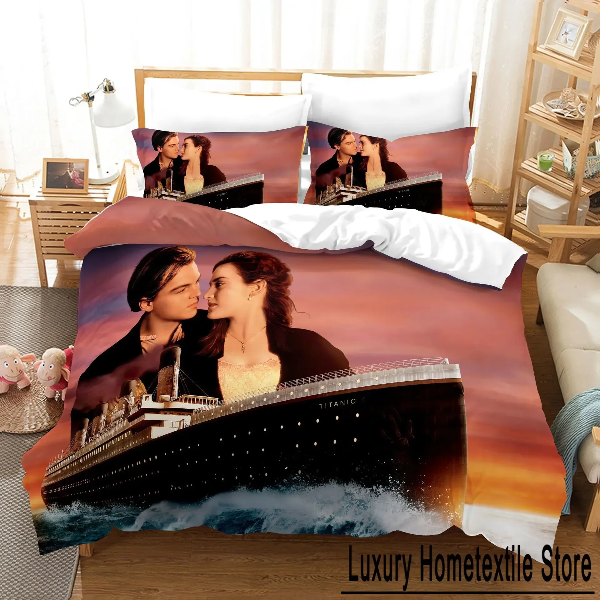 Комплект постельного белья Titanic Jack And Rose, пододеяльники, одеяло, постельное белье Queen King, один размер, Прямая поставка
Комплект постельного белья Titanic Jack And Rose, пододеяльники, одеяло, постельное белье Queen King, один размер, Прямая поставка