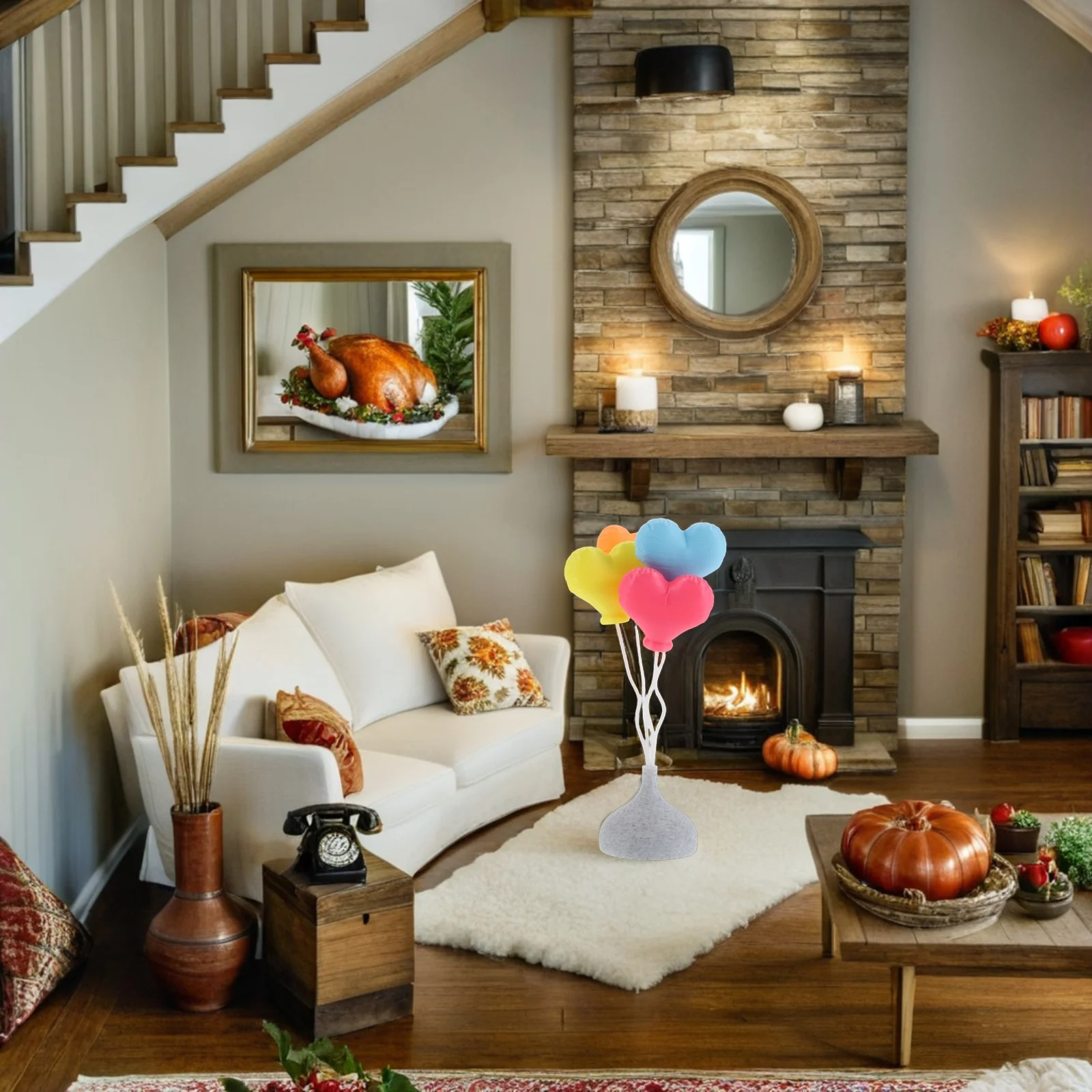 Mini Heart Shaped Balloon Dollhouse Decor Tiny Simulation Decorative Balloons Stand Valentine Birthday Miniature Scene Accessory
Mini Heart Shaped Balloon Dollhouse Decor Tiny Simulation Decorative Balloons Stand Valentine Birthday Miniature Scene Accessory