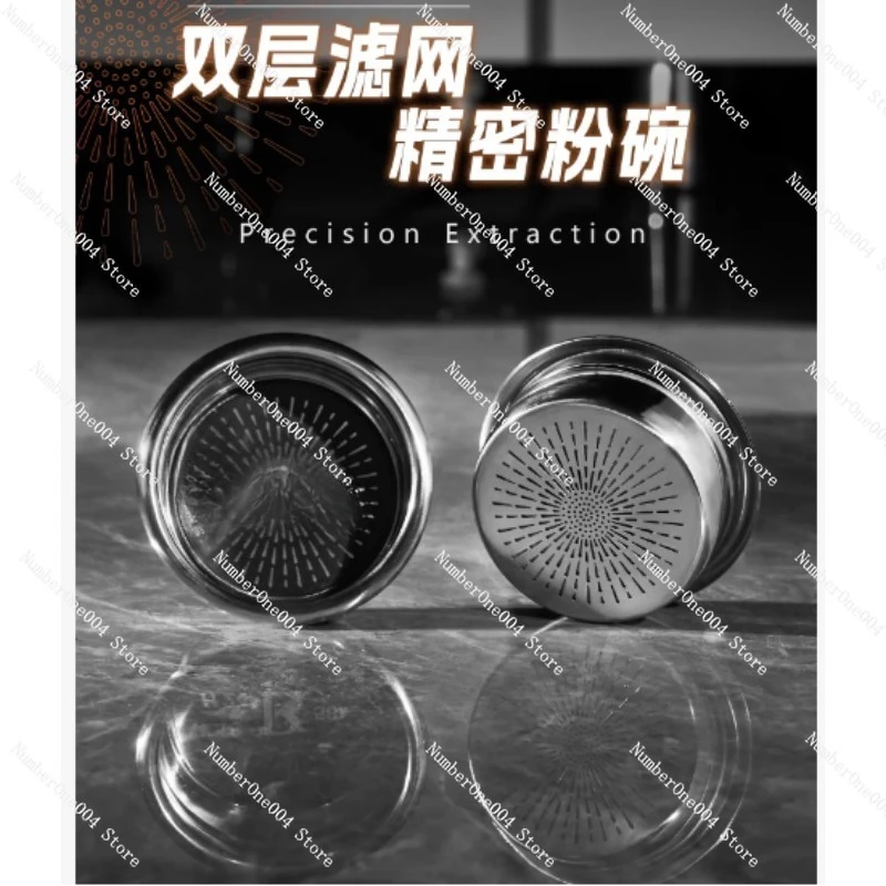Multi-Capacity Espresso Filter Basket Stainless Steel High Precision Coffee Extraction Screen Fits 51mm 54mm 58mm Portafilters
Multi-Capacity Espresso Filter Basket Stainless Steel High Precision Coffee Extraction Screen Fits 51mm 54mm 58mm Portafilters