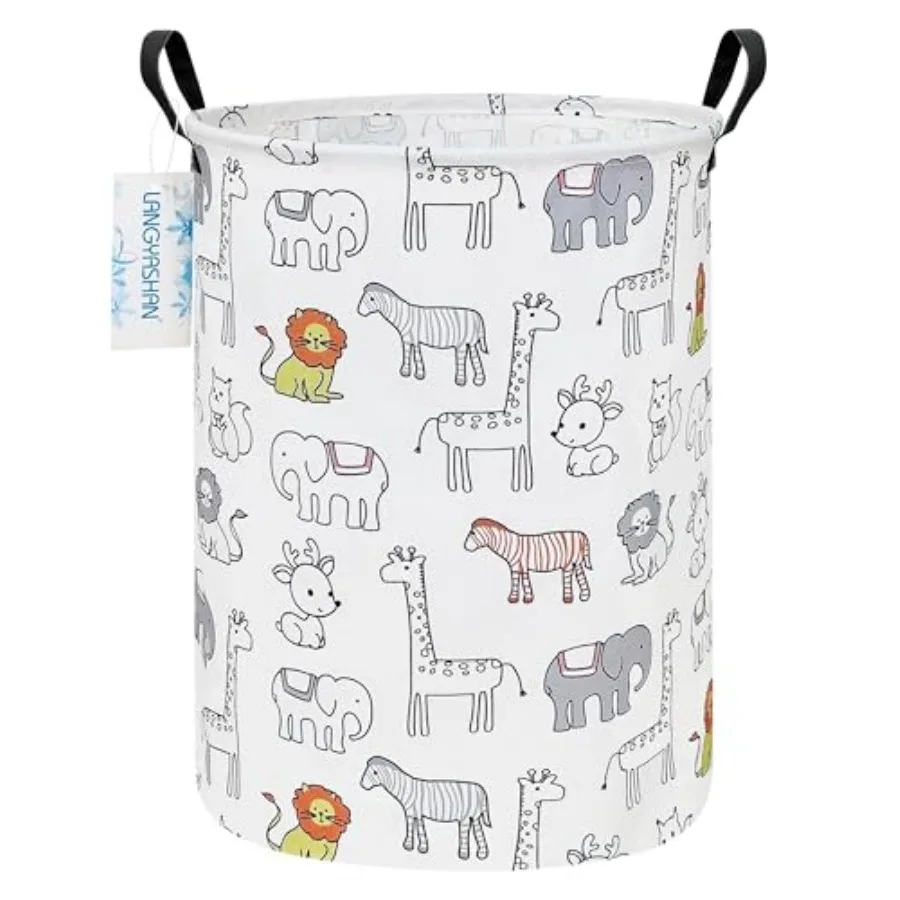 Laundry Hamper Collapsible Storage Basket Waterproof Fabric Toy Clothes Organizer Bin for Bedroom Bathroom Animals
Laundry Hamper Collapsible Storage Basket Waterproof Fabric Toy Clothes Organizer Bin for Bedroom Bathroom Animals