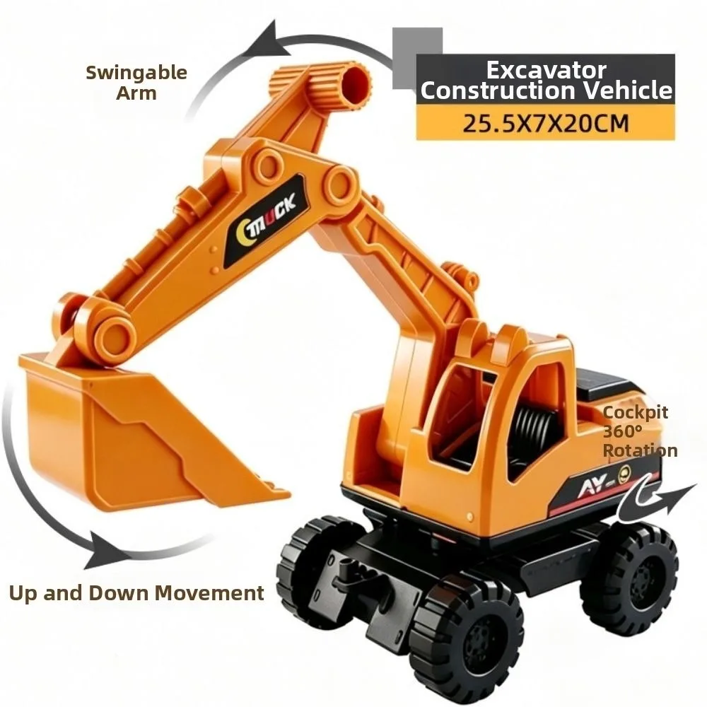 Plastic Engineering Transport Vehicle Toys 5 Styles Children Collection Gifts Tractor Excavator Bulldozer Drop Resistant
Plastic Engineering Transport Vehicle Toys 5 Styles Children Collection Gifts Tractor Excavator Bulldozer Drop Resistant
