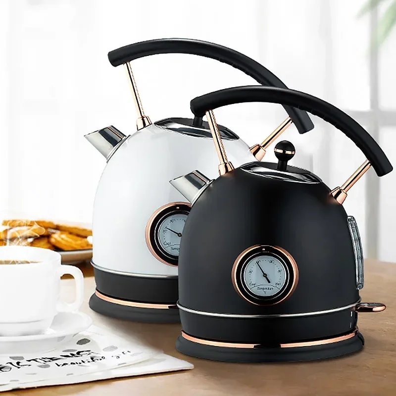 Household 220v 1.8 Liter Electric Kettle Stainless Steel Tea Coffee Kettle Kitchen Smart Whistle Kettle Samovar With Temperature
Household 220v 1.8 Liter Electric Kettle Stainless Steel Tea Coffee Kettle Kitchen Smart Whistle Kettle Samovar With Temperature
