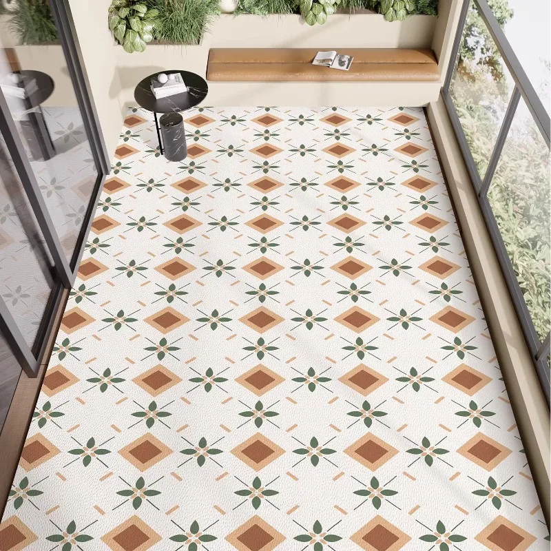 Современный коврик с геометрическим узором для балкона, из ПВХ-кожи, для дома и кухни, маслостойкий, противоскользящий, грязеотталкивающий, водонепроницаемый.
Современный коврик с геометрическим узором для балкона, из ПВХ-кожи, для дома и кухни, маслостойкий, противоскользящий, грязеотталкивающий, водонепроницаемый.